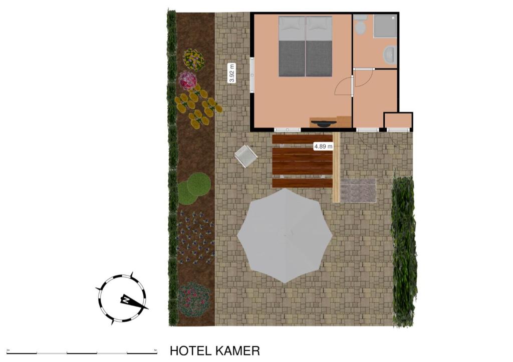Hotel Logies "Terra Mare" room 2